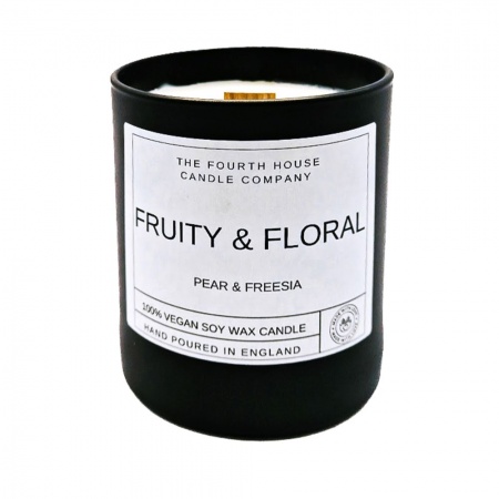 Vegan Wood Wick Candle - Fourth House