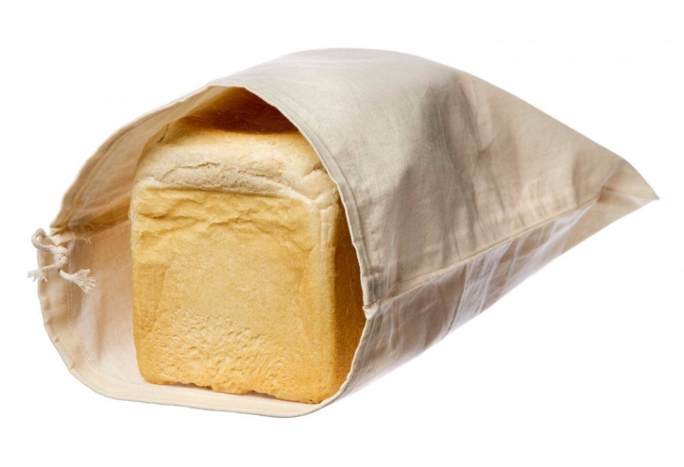 Reusable Bread Bag GOTS Certified Organic Bread Bag Bakery Bag for